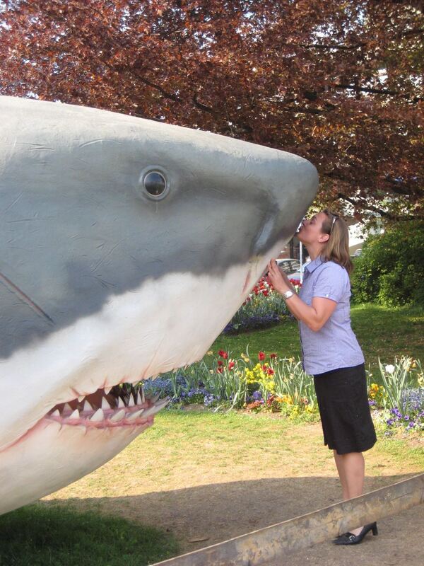 Dino-Fans auf Foto-Safari