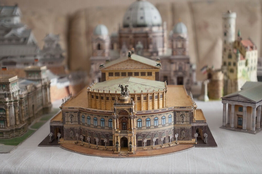 Karl Gärtner Papiermodelle