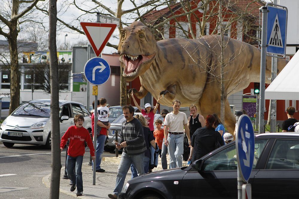 Panik unter den Linden. Foto: Glöckner