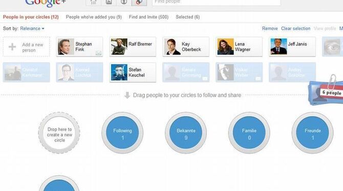 Der Suchmaschinen-Gigant Google hat mit dem Dienst »Google+« (Screenshot) einen Facebook-Konkurrenten gestartet. 