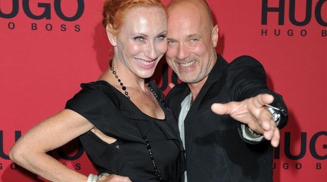 Andrea Sawatzki kam mit Partner Christian Berkel.