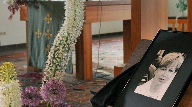 Die Trauerfeier der entführten und ermordeten Maria Bögerl im Mai 2010.