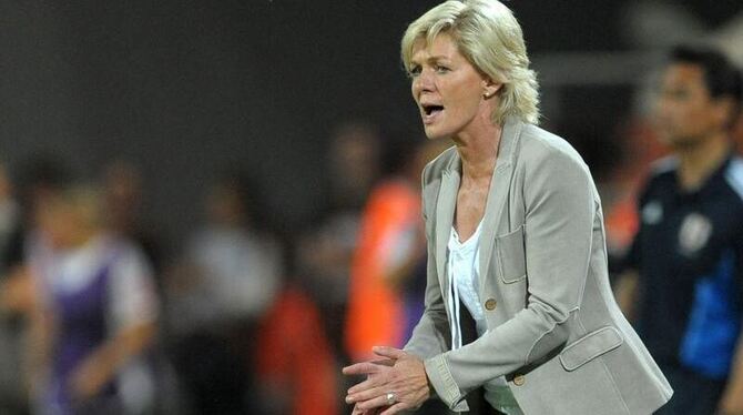 Silvia Neid will als Bundestrainerin weitermachen.