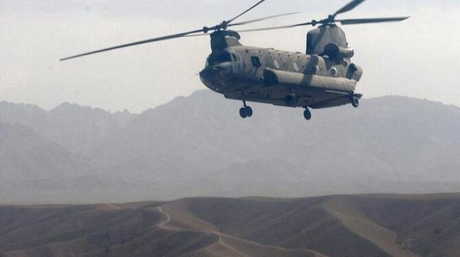 Beim Absturz eines Hubschraubers über Afghanistan haben 31 US-Soldaten ihr Leben verloren. (Symbolbild)