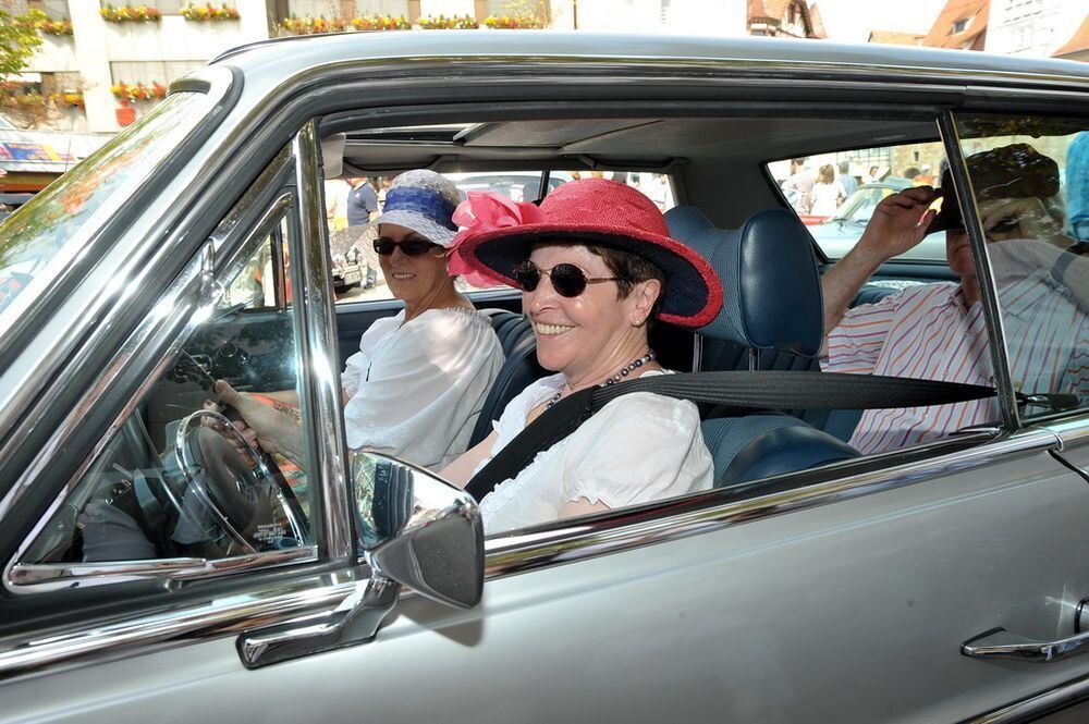 Oldtimertreffen auf dem Reutlinger Marktplatz August 2011
