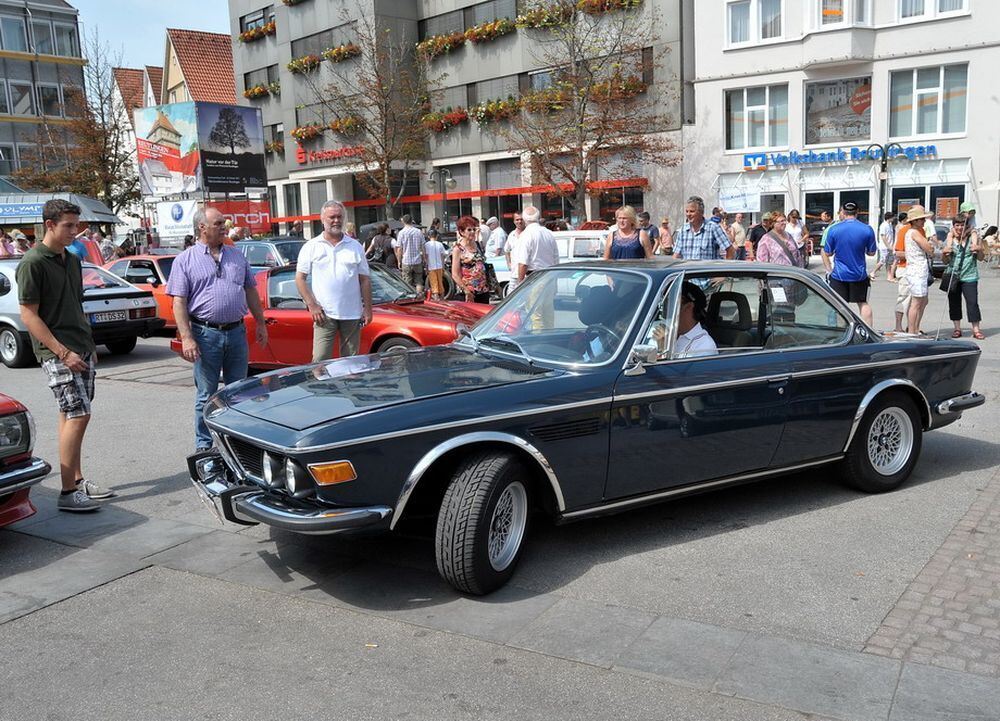 Oldtimertreffen auf dem Reutlinger Marktplatz August 2011