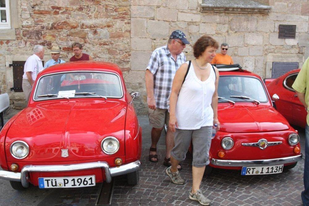 Oldtimertreffen auf dem Reutlinger Marktplatz August 2011