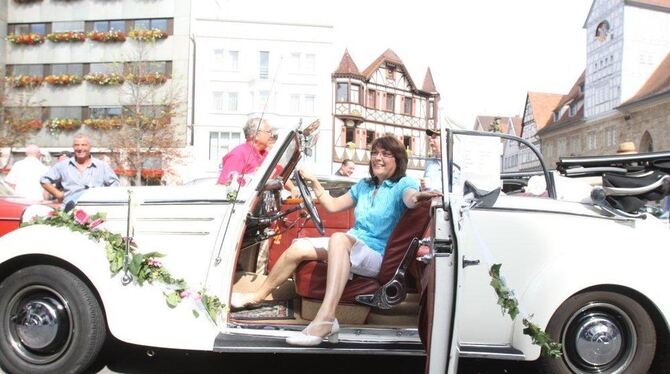 Oldtimertreffen auf dem Reutlinger Marktplatz August 2011