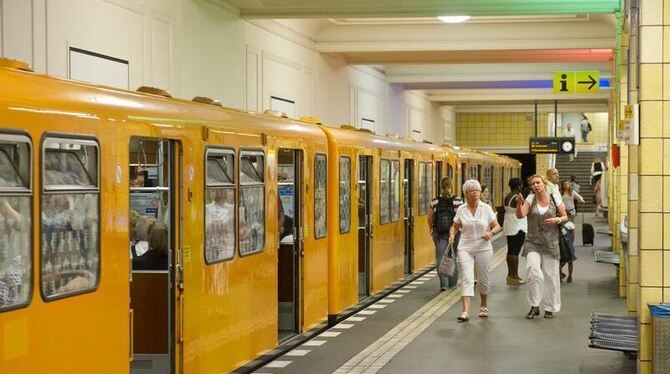 U-Bahn in Berlin. ARCHIVFOTO U-Bahn in Berlin. ARCHIVFOTO