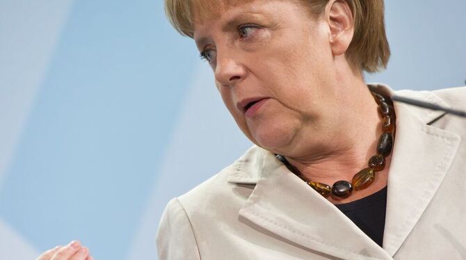 Bundeskanzlerin Angela Merkel (CDU)  erwartet keine EFSF-Schwächung durch das Parlament.