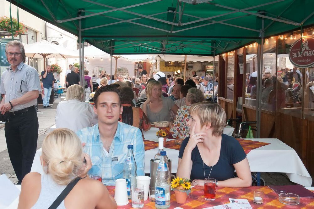 Weindorf um die Marienkirche September 2011