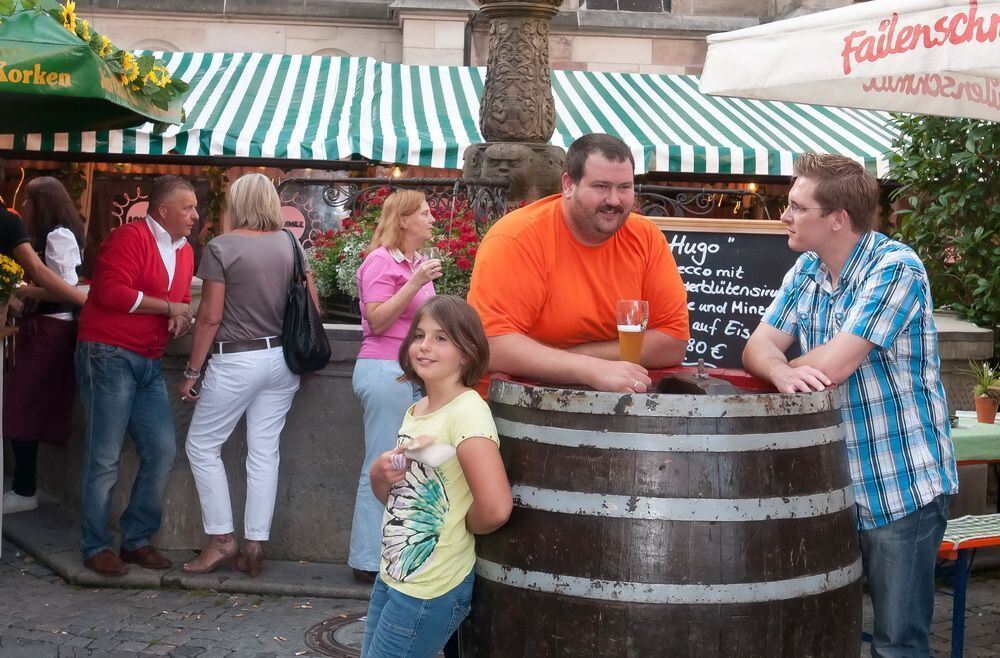 Weindorf um die Marienkirche September 2011