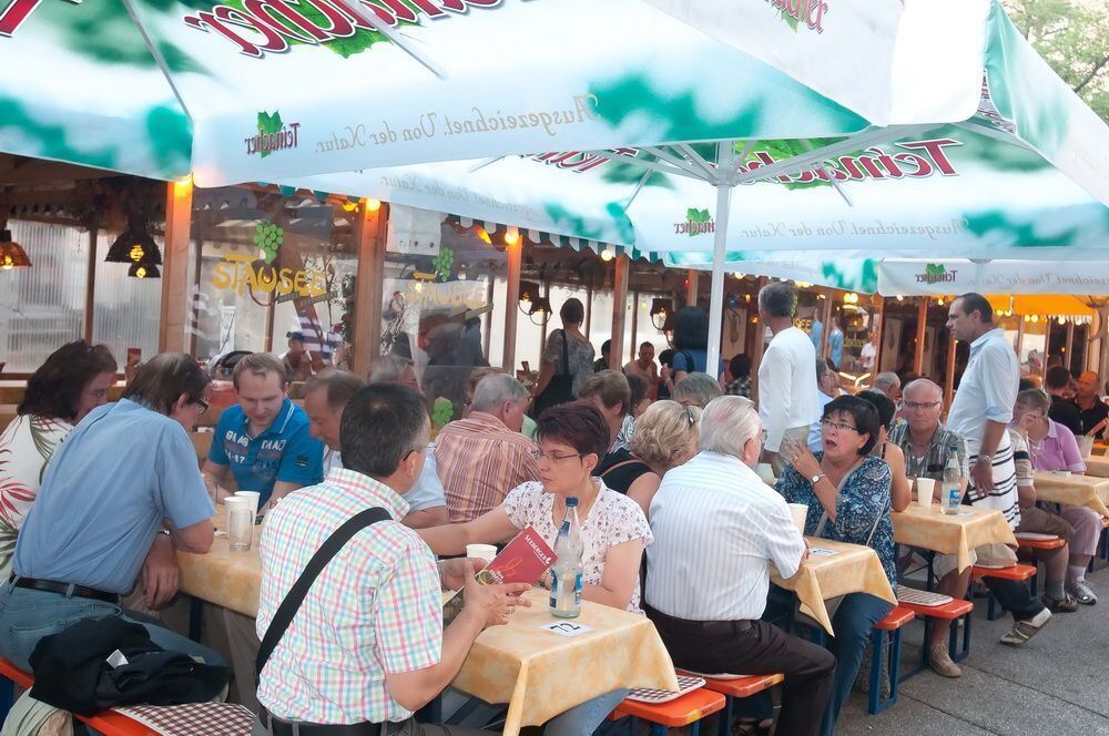 Weindorf um die Marienkirche September 2011