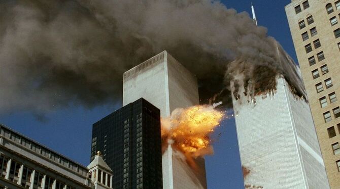 9.03 Uhr Ortszeit am 11. September 2001 in Manhattan: Dies ist der Augenblick, in dem die Boeing 767, United Airlines Flug 175,