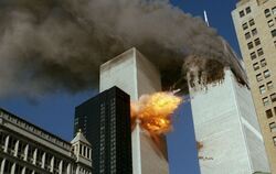 9.03 Uhr Ortszeit am 11. September 2001 in Manhattan: Dies ist der Augenblick, in dem die Boeing 767, United Airlines Flug 175, 