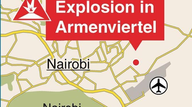Bei dem Brand einer Öl-Anlage in Kenia sind viele Menschen ums Leben gekommen.
