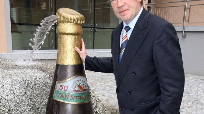 Thomas Schäuble, Vorstand der Rothaus Brauerei. Archivfoto DPA