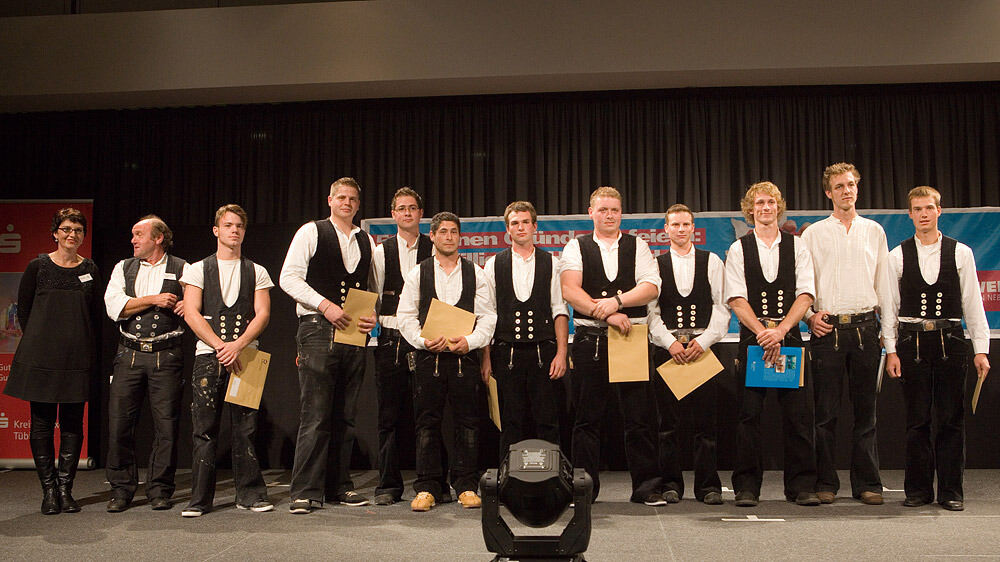 Lossprechungsfeier Kreishandwerkerschaft Tübingen