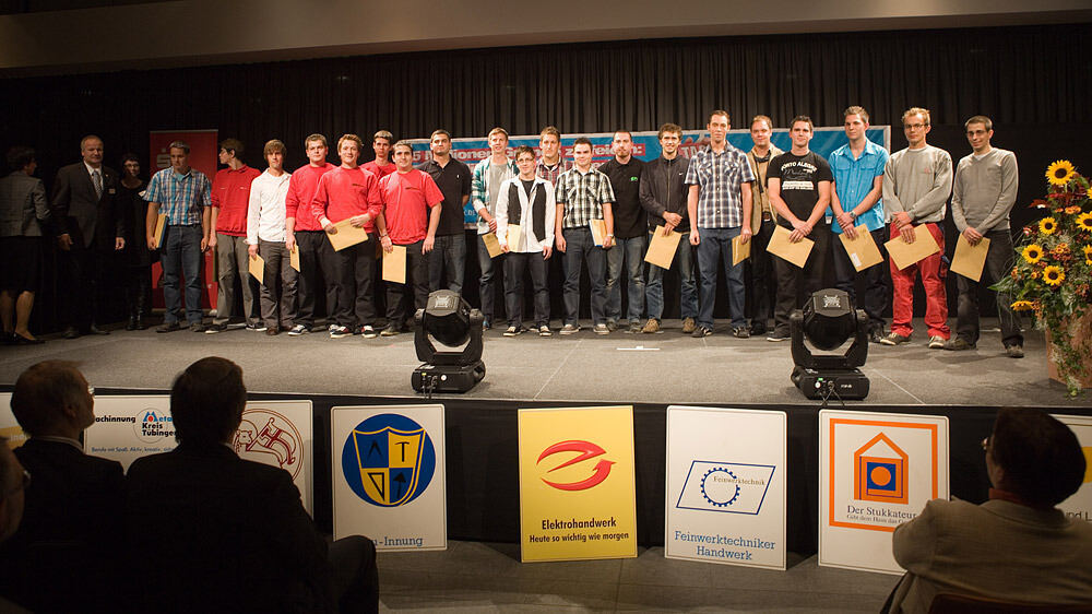 Lossprechungsfeier Kreishandwerkerschaft Tübingen