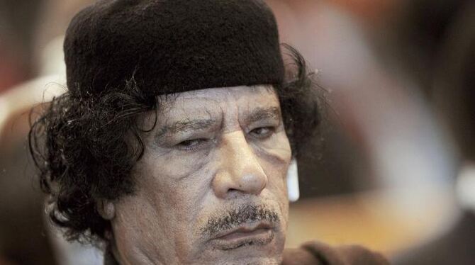 Gaddafi ist tot. Archivfoto: Filippo Monteforte