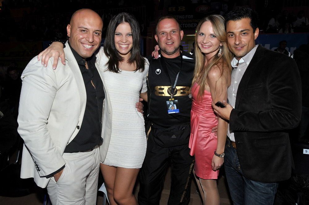 Björn Blaschke gegen Ben Nsafoah. Foto: Niethammer