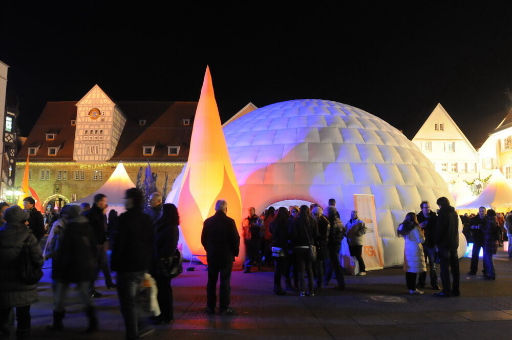»Feuer und Eis« in Reutlingen. Foto: Meyer