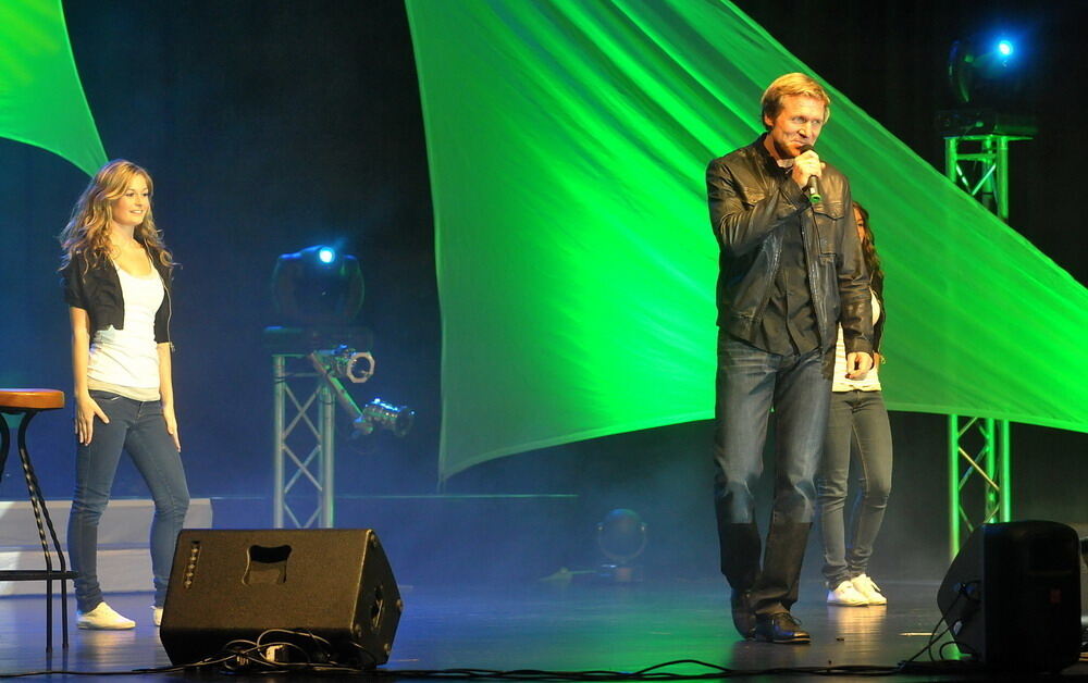 Peter Rist und Freunde in der Listhalle. Foto: Niethammer