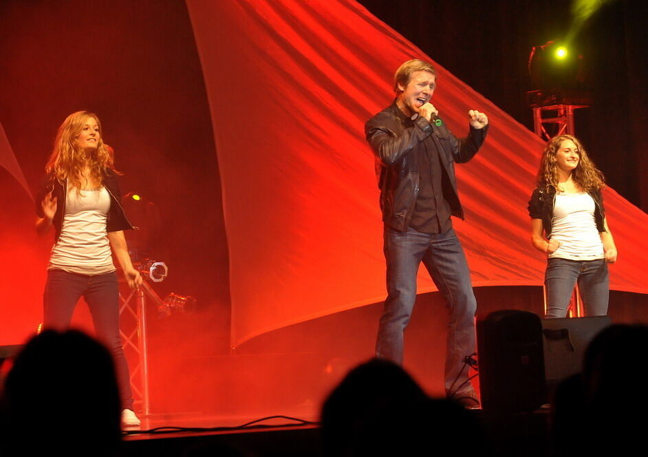 Peter Rist und Freunde in der Listhalle. Foto: Niethammer