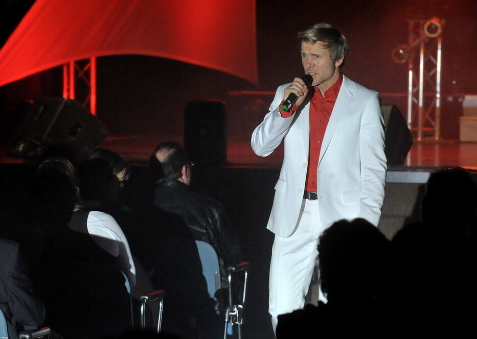 Peter Rist und Freunde in der Listhalle. Foto: Niethammer