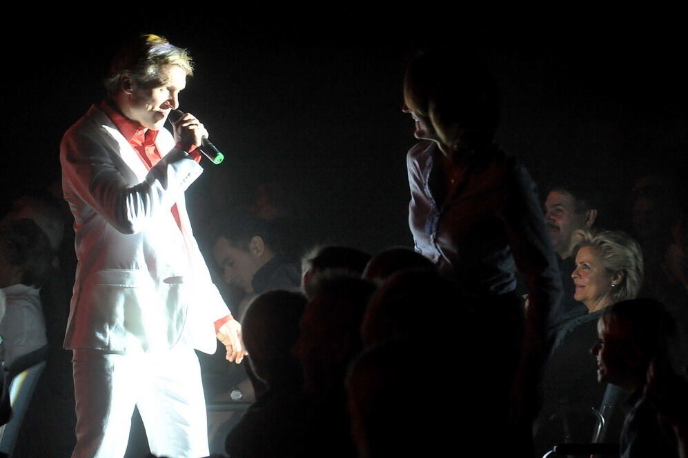 Peter Rist und Freunde in der Listhalle. Foto: Niethammer