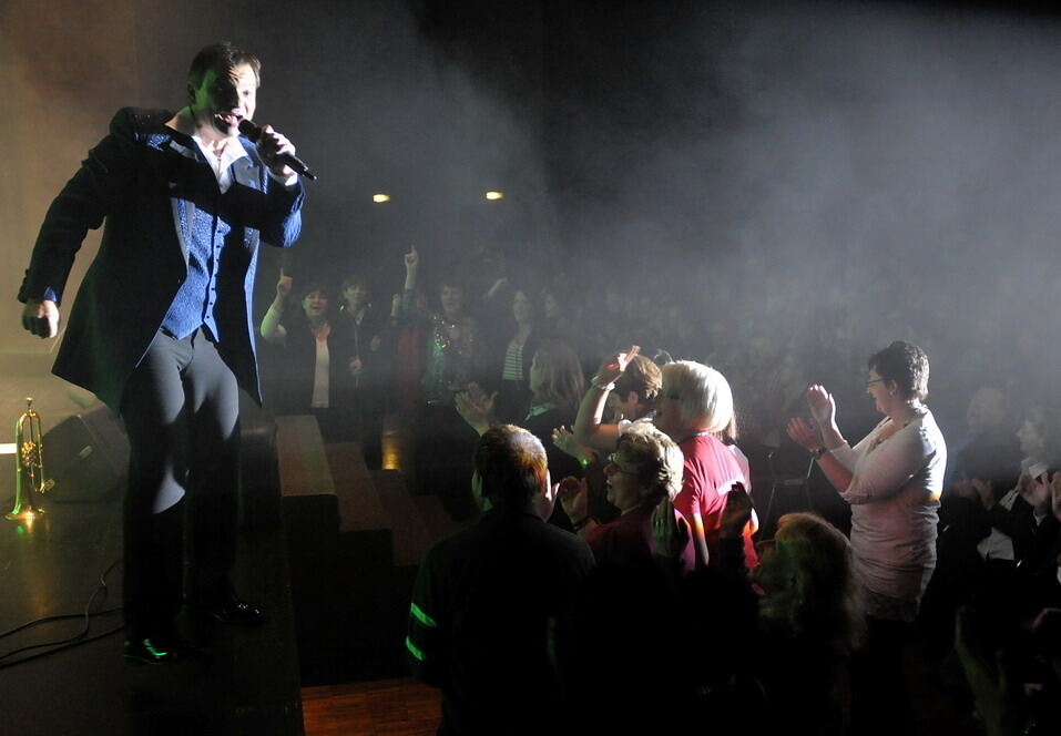 Peter Rist und Freunde in der Listhalle. Foto: Niethammer