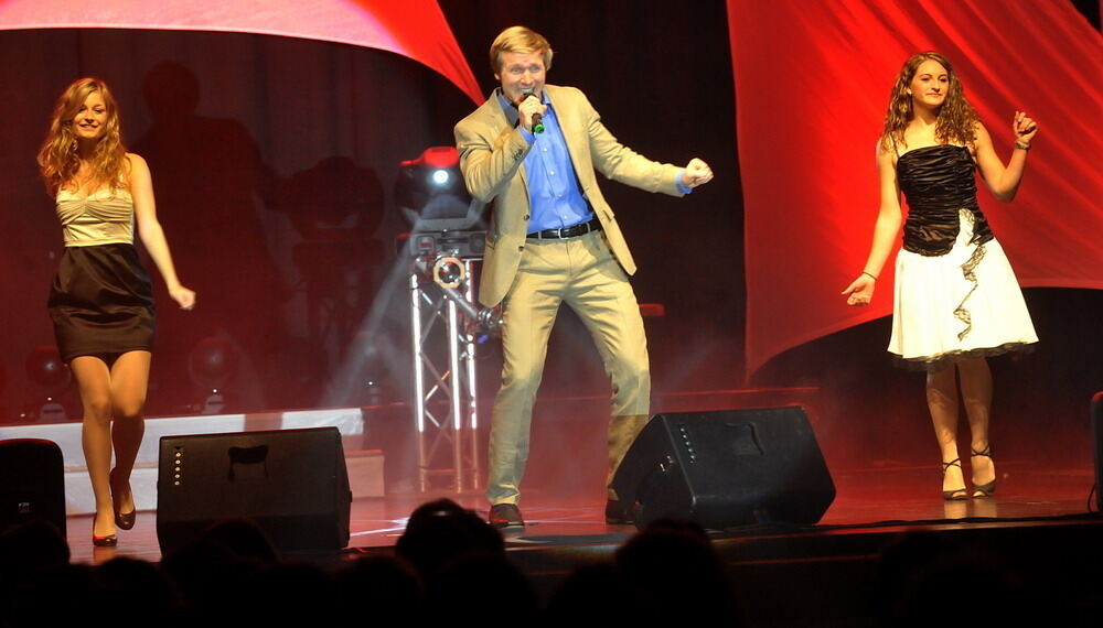 Peter Rist und Freunde in der Listhalle. Foto: Niethammer