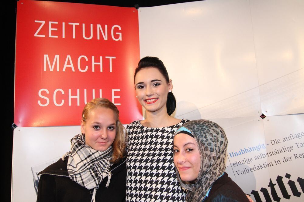 Zeitung macht Schule »Germany's next Topmodel« Marie Luise