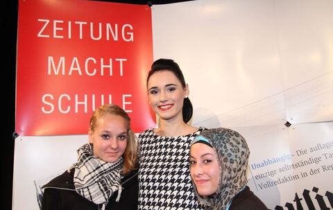 Zeitung macht Schule »Germany's next Topmodel« Marie Luise