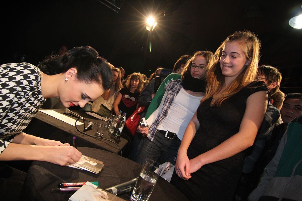 Zeitung macht Schule »Germany's next Topmodel« Marie Luise