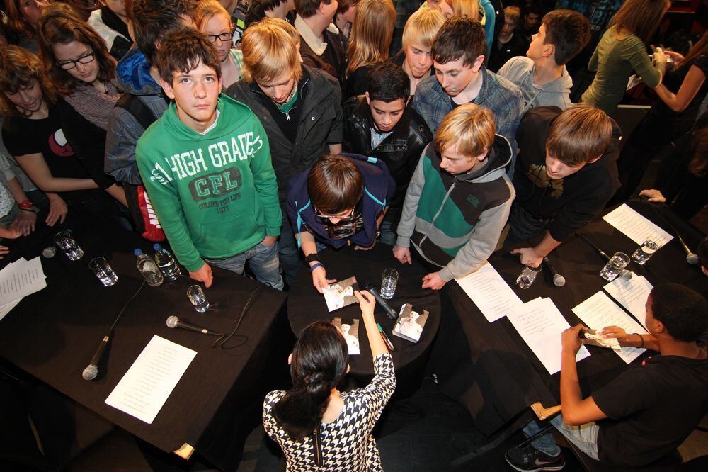 Zeitung macht Schule »Germany's next Topmodel« Marie Luise