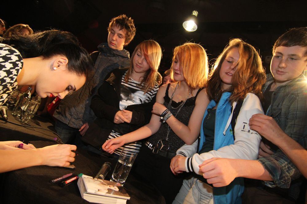 Zeitung macht Schule »Germany's next Topmodel« Marie Luise