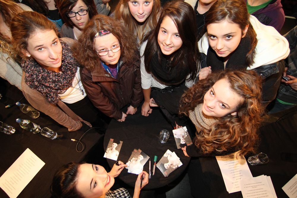 Zeitung macht Schule »Germany's next Topmodel« Marie Luise