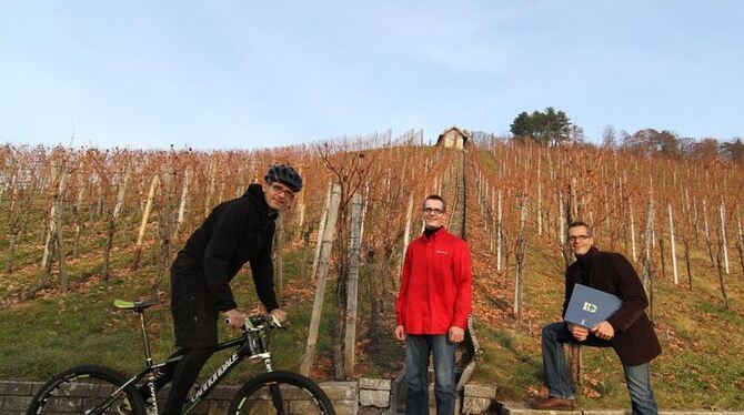 Robert Schmid gleich dreifach: als passionierter Radfahrer, als Metzgermeister, wie ihn wohl die meisten kennen, und als Gemeind