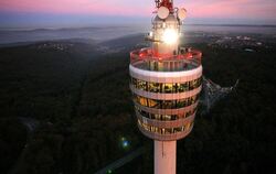 Der Fernsehturm Stuttgart.