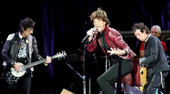 Die Rolling Stones feiern Jubiläum. Foto: Mogens Flindt