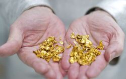 Der Kies- und Betonhersteller Holcim hat ein spezielles Verfahren entwickelt, um beim Kiesabbau gleichzeitig auch Gold zu gewinn