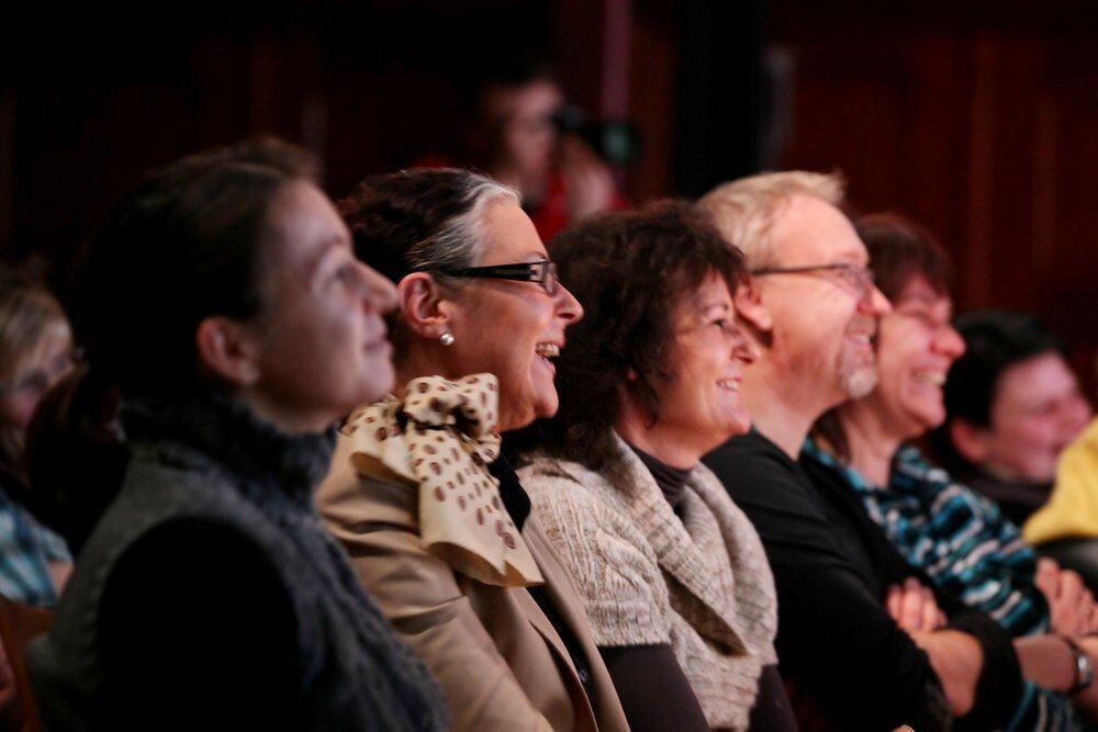 SWR 3 Comedy-Star Andreas Müller in Münsingen