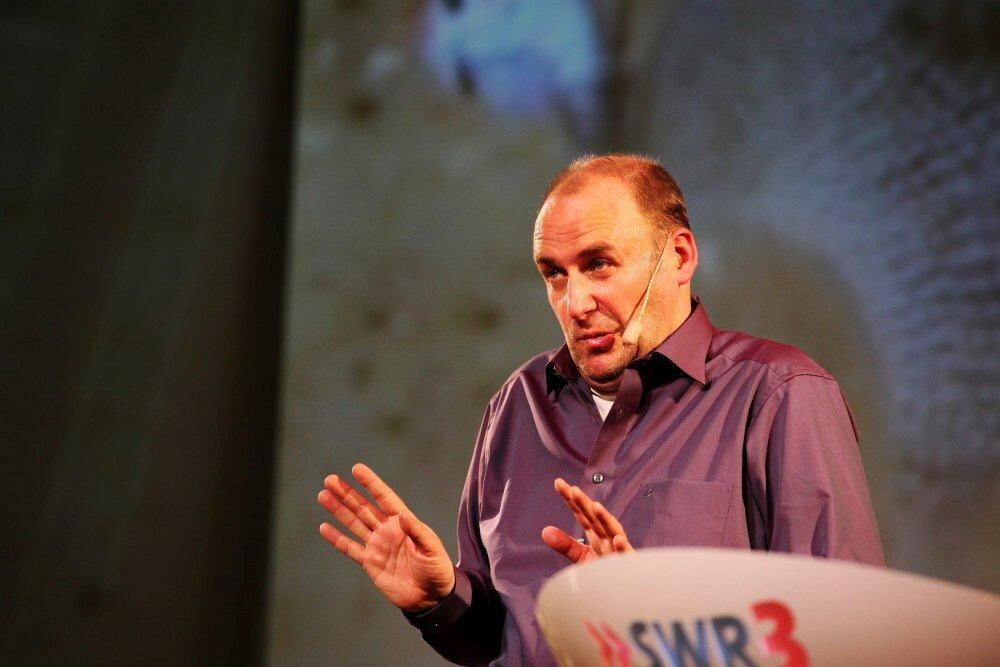 SWR 3 Comedy-Star Andreas Müller in Münsingen