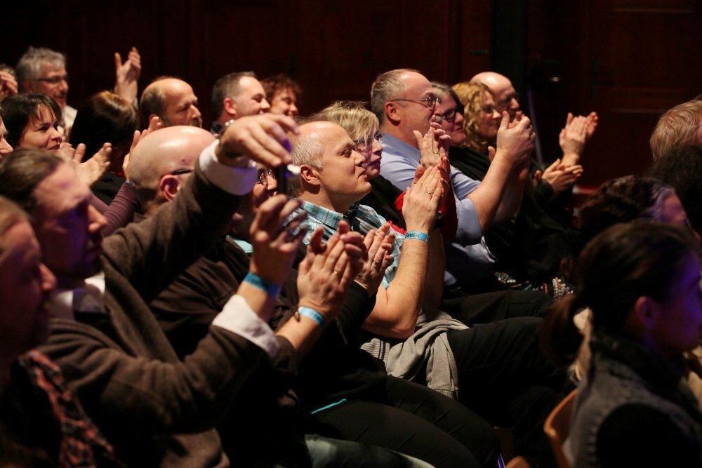 SWR 3 Comedy-Star Andreas Müller in Münsingen