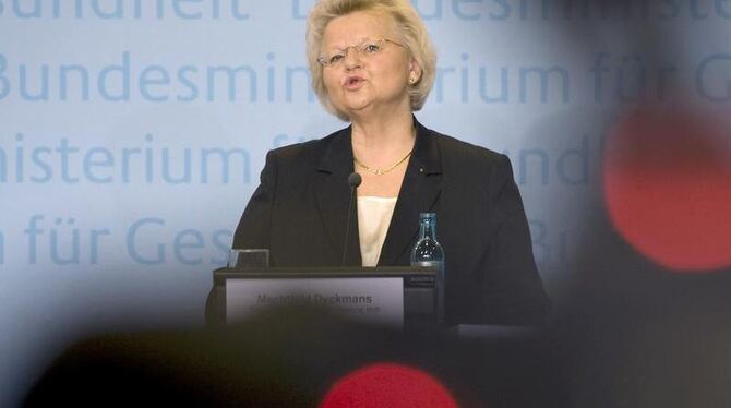 Die Drogenbeauftragte der Bundesregierung, Mechthild Dyckmans (FDP). Foto: Sebastian Kahnert/Archiv