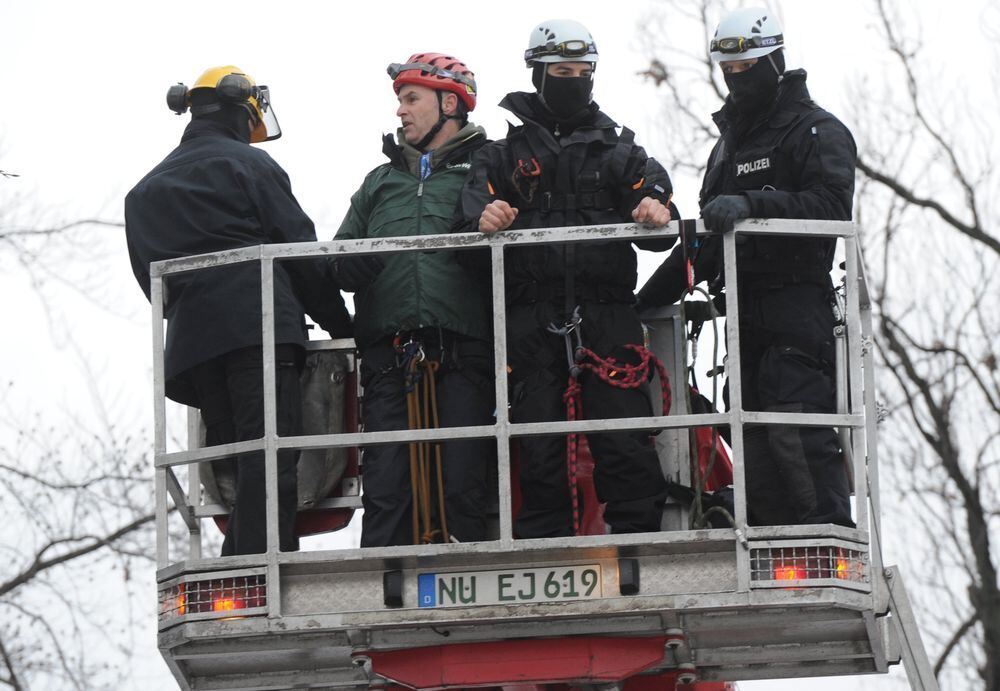 Räumung Schlossgarten Stuttgart 21