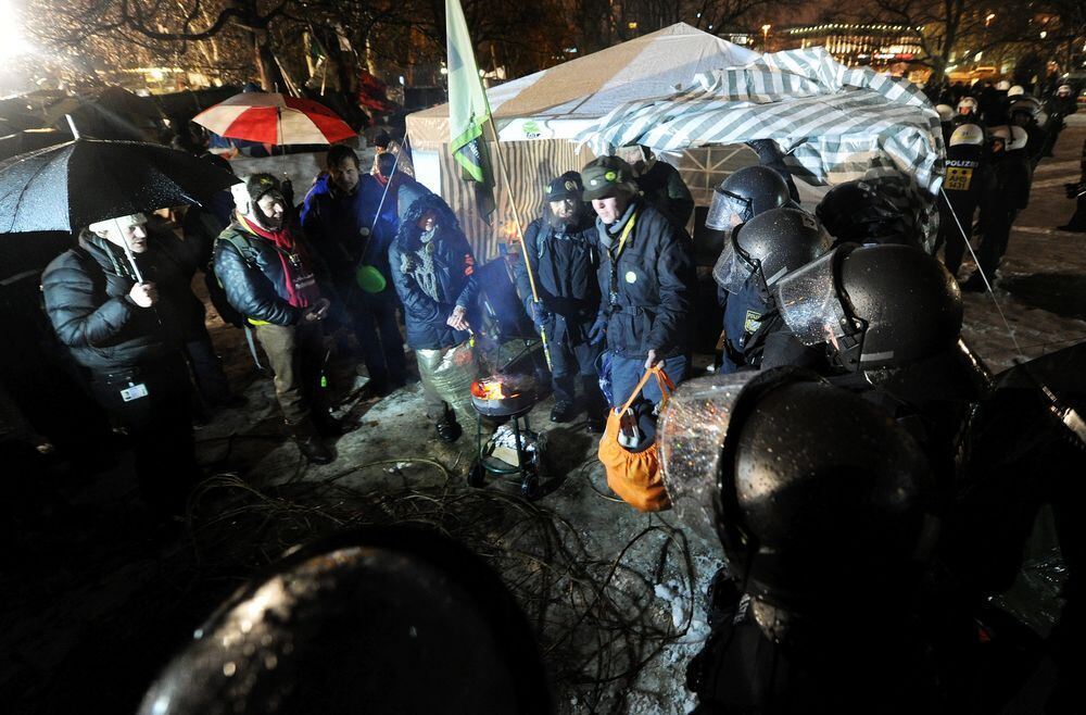 Räumung Schlossgarten Stuttgart 21