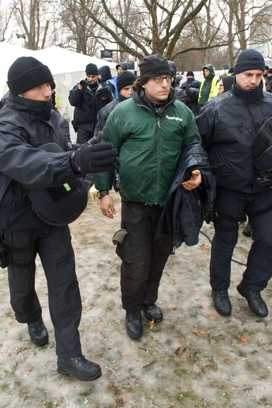 Räumung Schlossgarten Stuttgart 21