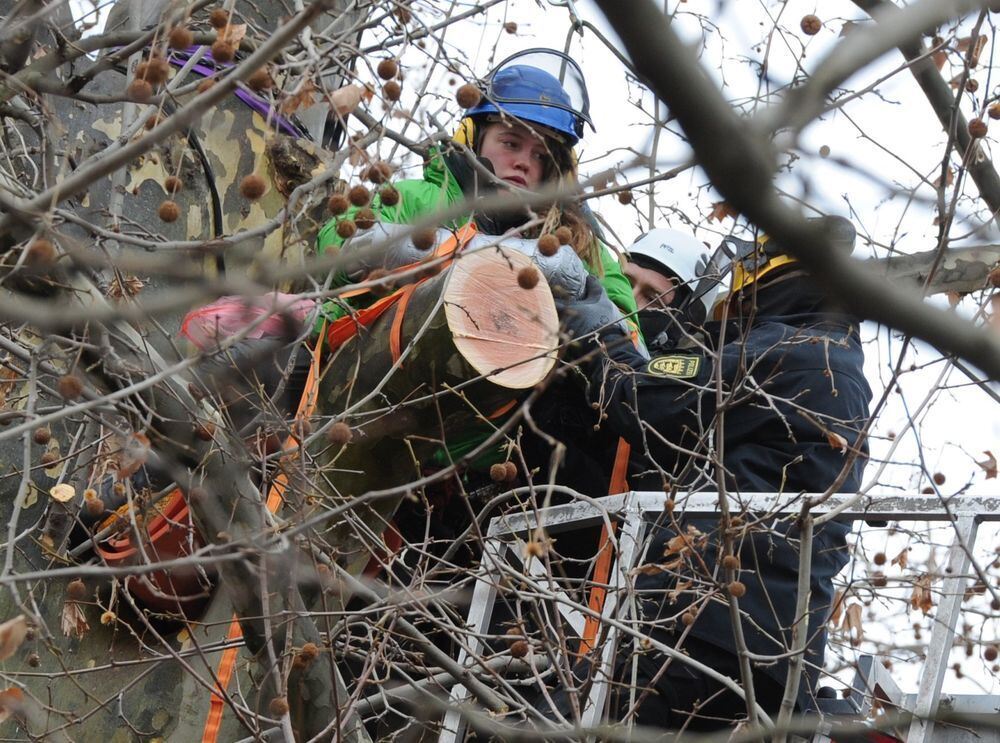 Räumung Schlossgarten Stuttgart 21